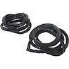 K4064 Rear Door Weatherstrip 1962-67 Chevy II/Nova, 4 Door Sedan, Pair - image 1