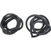 K4064 Rear Door Weatherstrip 1962-67 Chevy II/Nova, 4 Door Sedan, Pair - image 2