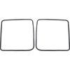 K4064 Rear Door Weatherstrip 1962-67 Chevy II/Nova, 4 Door Sedan, Pair - image 3