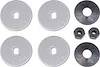 67 RALLY SPORT HEADLIGHT NUT AND WASHER SET - image 1