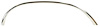 K4141 Rear Wheel Opening Molding 1962-65 Chevy II/Nova; LH - image 1