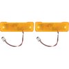 K418A 1966-67 Chevy II Nova; LED Park Lamp Lens; Amber; Pair - image 2