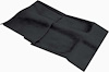 K419135 1970-73 Camaro, Firebird; Molded Carpet Set; Auto Trans; Mass Backing; Gunmetal Gray - image 1