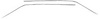 66-67 NOVA ROOF DRIP MOLDING SET - image 1