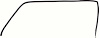 K441 Roof Rail Weatherstrip-1962-64 Chevy II/Nova; 2 Door Coupe, Hardtop; Pair; OER - image 1