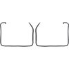 K442 Door Frame Weatherstrip 1962-67 Chevy II/Nova, 2 Door Hardtop and Convertible, Pair - image 3