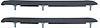 Bumper Guard Insert for Select 1968-1973 Chevrolet Chevy II/Nova, Oldsmobile Omega [Front or Rear] - image 1