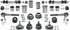 K45336 1975-79 Camaro Front End Rebuild Kit, w/ Outer Tie Rod Ends Only - image 1