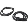 K454 Front Door Frame Weatherstrip 1968-74 Nova, X-Body, 4 Door Sedan, Pair - image 2
