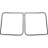 K454 Front Door Frame Weatherstrip 1968-74 Nova, X-Body, 4 Door Sedan, Pair - image 3