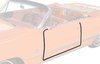 Door Frame Weather-stripping for1963-1964 Chevrolet Impala, Full-Size 2-Door Hardtop/Convertible - image 4