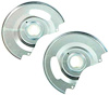 K473 1971-91 Chevrolet, GMC Truck, 2WD, 1/2 Ton, Front Disc Brake Backing Plates, Pair; - image 1