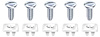 K49007 License Plate Mounting Nut and Screw Set - image 1