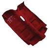 K49554 1985-89 Camaro, Firebird; Passenger Area Molded Carpet Set; Cut Pile; Mass Backing; with Console; Dk Carmine Red - image 1