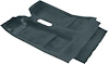 K49556 1985-89 Camaro, Firebird; Passenger Area Molded Carpet Set; Cut Pile; Mass Backing; with Console; Dove Gray - image 1