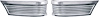 K513 Park Lamp Bezel Extensions-1962-64 Chevy II/Nova-Pair - image 1