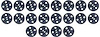 Hood Insulation Fastener Set 1967-69 Camaro/Firebird - image 1