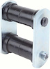 Rear Spring Shackle Set 1967-70 Camaro/Firebird - image 1