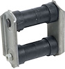 Rear Spring Shackle Set 1962-78 Nova/Chevy II - image 1
