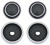 K574 8 Track Knob Set-1970-81 Firebird; Console Mounted; 4 Piece Set - image 1