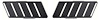 K581F Dash Defroster Vents 1982-92 Firebird - image 1