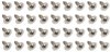 Wheel Well Molding Screw Set 1967-69 Camaro - image 2