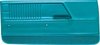 Deluxe Inner Door Panels 1967 Camaro/Firebird Turquoise - image 2
