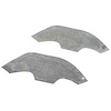 68-72 CHEVELLE SPLASH APRON PLASTIC - image 1