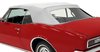 K64310 1967-69; Camaro, Firebird; Convertible Top Set; with Zipper Style Plastic Window; Vinyl; White - image 2