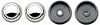 K661 In Dash Radio Knob Set-1967-68; Mono; 4 Piece Set; Various Models - image 1