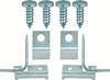 K6671 Windshield Washer Nozzle Kit 1967-74 Mopar; A-Body - image 1