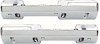 K6682 Rear Arm Rest Bases 1965-67 Chevy II Nova; 2-Door; Chrome; Pair - image 1