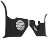 K669 Interior Kick Panels-1965-66 Impala, Bel Air, Biscayne, Caprice; with Air Conditioning; Black; Pair - image 2