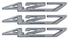 K674 Emblem 1967-68 Yenko Camaro 427; 3 Piece Set - image 1