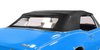 K6769301 1967-69 Camaro / Firebird; Convertible; Top Only; For 2-Piece Glass Window; Vinyl; Black - image 2
