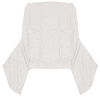 K6769310 1967-69 Camaro / Firebird; Convertible Top; Top Only; For 2-Piece Glass Window; Vinyl; White - image 1