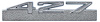 Fender and Hood Emblem Emblem 69 Yenko 427 with Bar - image 1