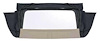K69228 1967-69 Camaro / Firebird Convertible; Plastic Window Assembly; Zipper Style; Vinyl; Beige - image 1