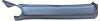 K696308 Inner Pillar Post Moldings 1968 Camaro, Firebird; Convertible; Medium Blue; Pair; Urethane - image 1