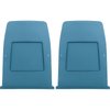 K7104 1971-78 Camaro, Firebird, 1973-79 Nova, X-Body; 1971-80 H-Body; Bucket Seat Back Panel Set; Bright Blue - image 2