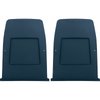 K7112 1971-78 Camaro, Firebird, 1973-79 Nova, X-Body; 1971-80 H-Body; Bucket Seat Back Panel Set; Dark Blue - image 2