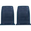 K7112 1971-78 Camaro, Firebird, 1973-79 Nova, X-Body; 1971-80 H-Body; Bucket Seat Back Panel Set; Dark Blue - image 4