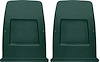 K7113 1971-78 Camaro, Firebird, 1973-79 Nova, X-Body; 1971-80 H-Body; Bucket Seat Back Panel Set; Dark Green - image 1