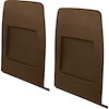 K7118 1971-78 Camaro, Firebird, 1973-79 Nova, X-Body; 1971-80 H-Body; Bucket Seat Back Panel Set; Dark Saddle - image 1
