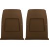 K7118 1971-78 Camaro, Firebird, 1973-79 Nova, X-Body; 1971-80 H-Body; Bucket Seat Back Panel Set; Dark Saddle - image 2