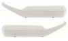 K74110 Arm Rest and Door Pull Handle Assembly; 1974-81 Camaro, Firebird; White; Pair - image 1