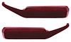 Door Pull Handle/Arm Rests for 1976-1977 Chevy Camaro, 1978-1981 Pontiac Firebird [Firethorn, Pair] - image 1