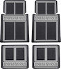 K75001 Floor Mat Set for 1967-1992 Chevy Camaro - image 1