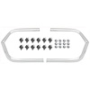 Rear Outer Corner Moldings 1963 Chevy Bel Air, Impala - image 1