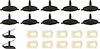 Vinyl Top Molding Clips Set 1967-68 Camaro/Firebird - image 1